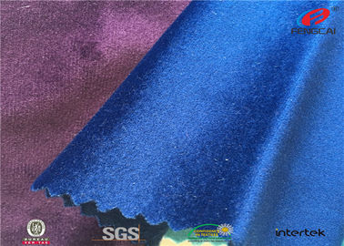 Shiny 144F Italy Sofa Velvet Upholstery Fabric For Home Textile , Anti - Static